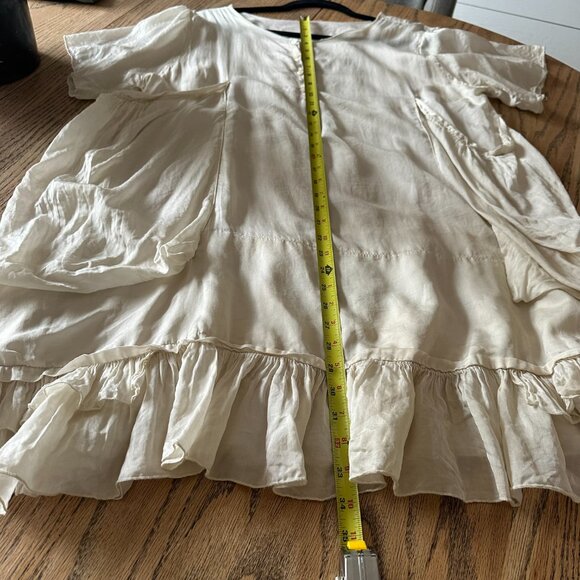 Magnolia Pearl Tunic Short Sleeve Silk Top - Picture 3 of 5